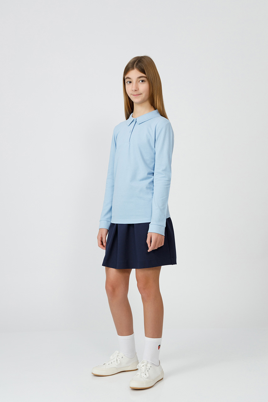 Tricou polo slim fete 998F